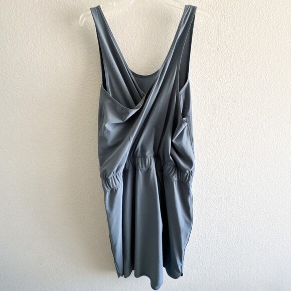 Patagonia Women's Large Fleetwith Dress Hiking Travel Stretch Poly Plume Gray - Picture 10 of 13